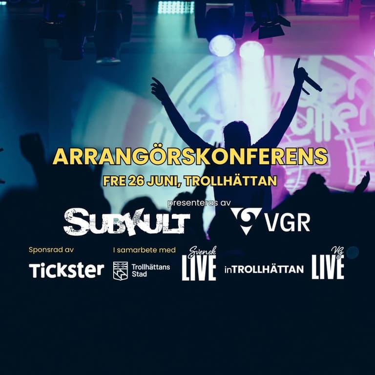 Event Organiser Conference – Subkultfestivalen & VGR