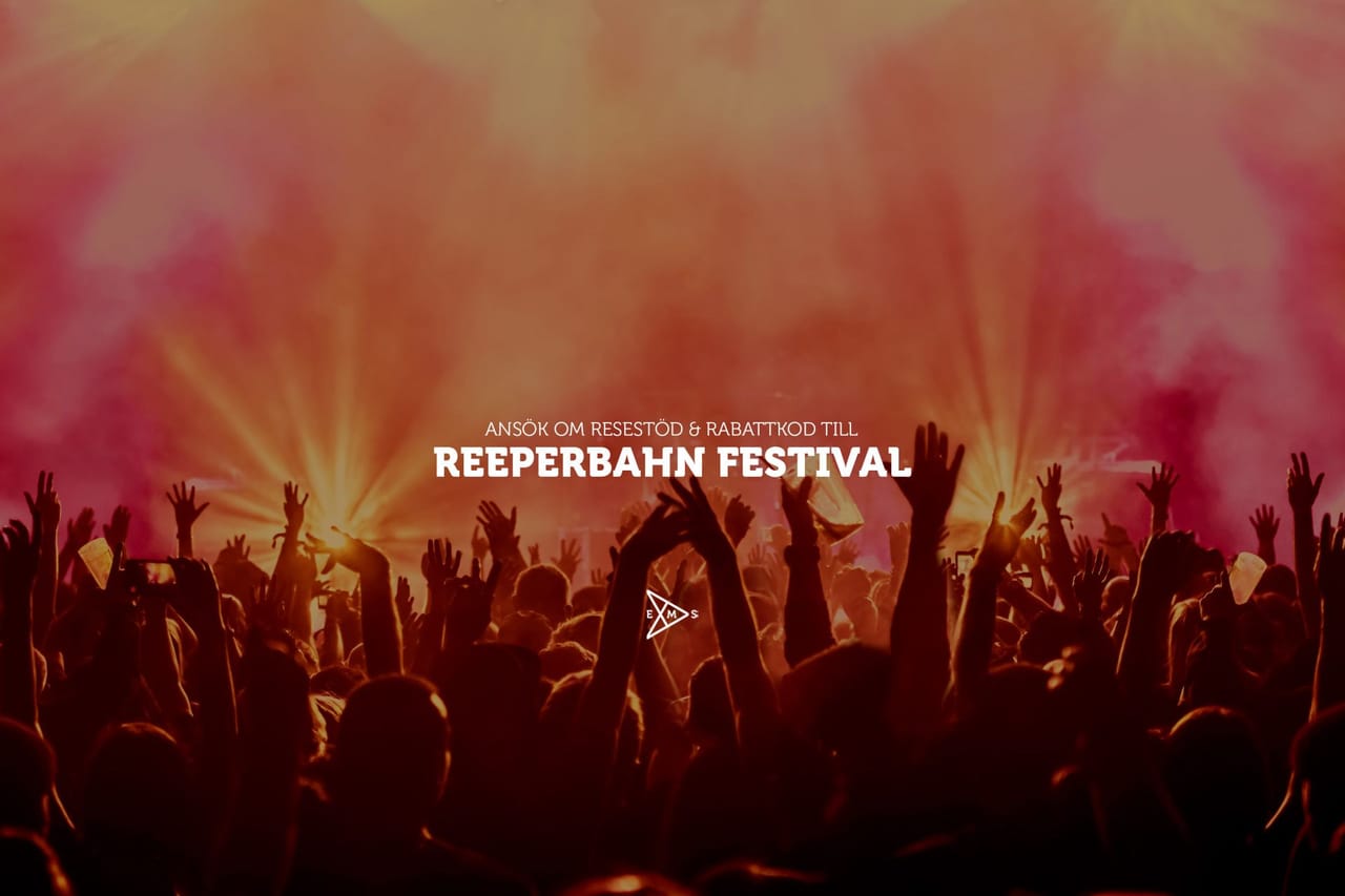 Resestöd och rabattkod till Reeperbahn Festival